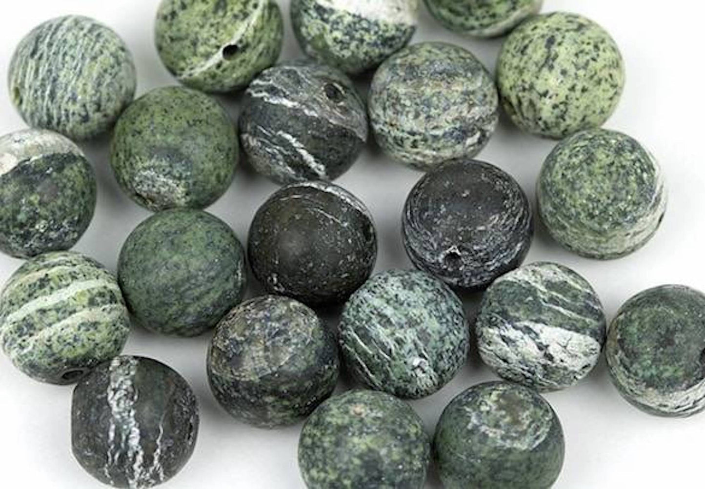 Stones | Jasper | Green Zebra Jasper | Polished Stones
