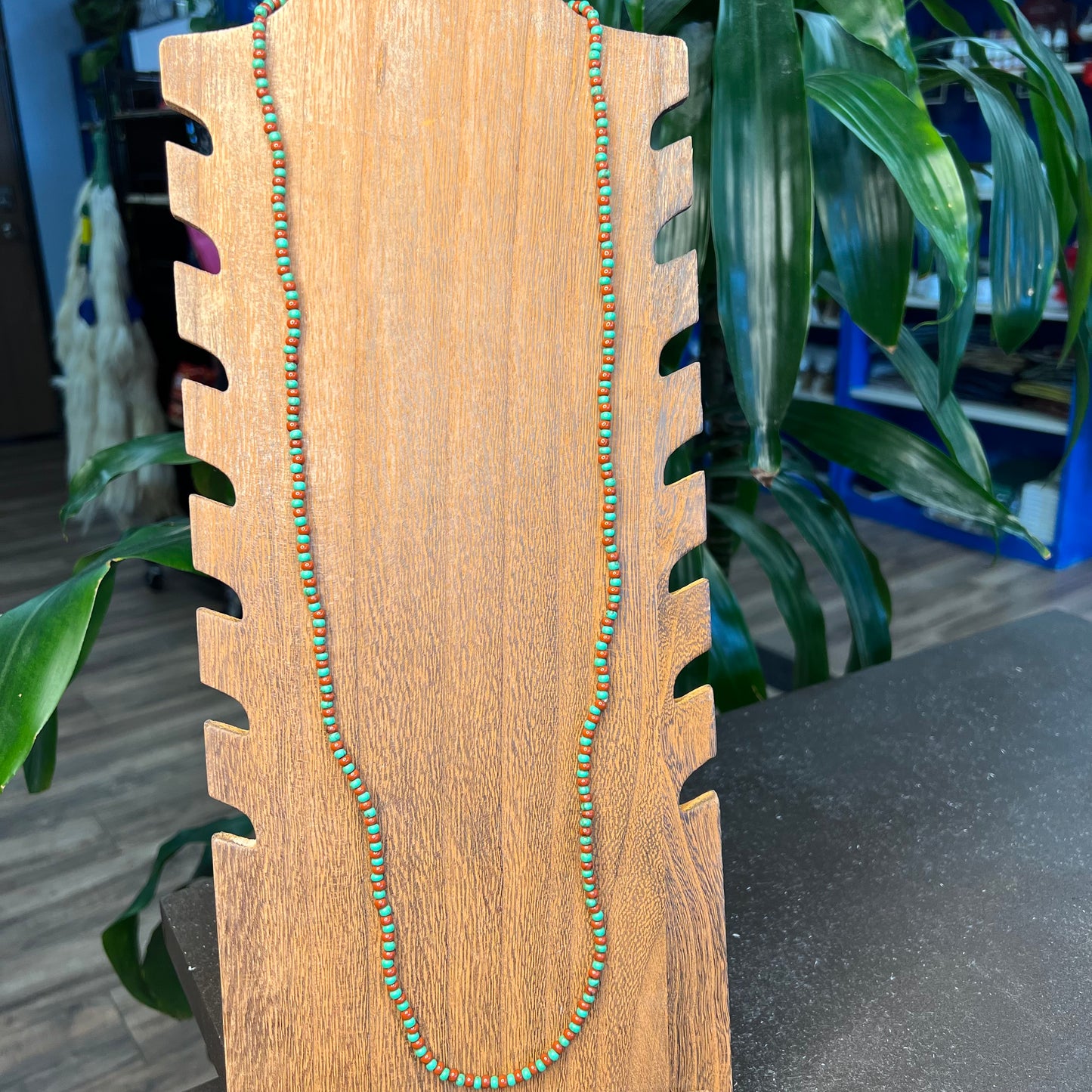 Necklaces | Eleke | Orisa Necklace - Single Strand Beaded Necklace - 4mm | Wholesale