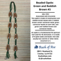 Opele Ifa | Beaded Opele | Brass Opele [FREE SHIPPING USA]