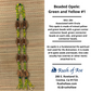 Opele Ifa | Beaded Opele | Brass Opele [FREE SHIPPING USA]