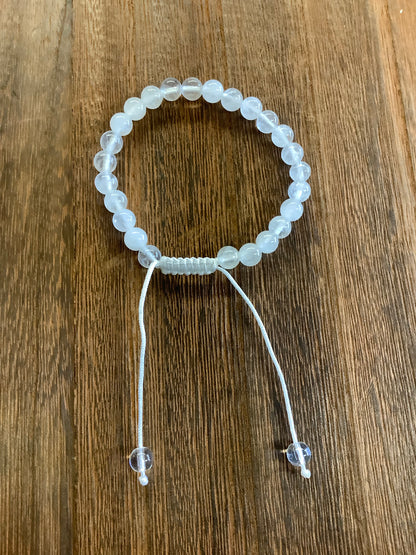 Stone Bracelet 8mm | Adjustable Stone Bracelet