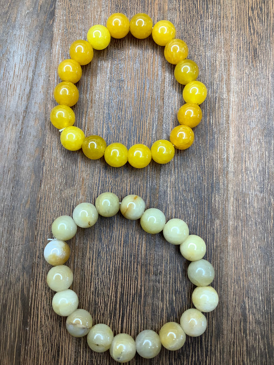 Stone Bracelet 10mm | Stretch Stone Bracelet