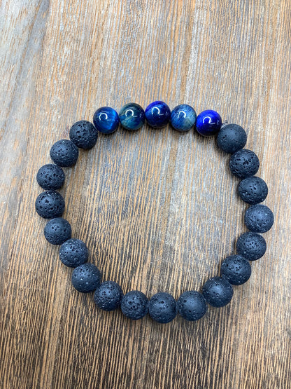 Stone Bracelet 8mm | Stretch Stone Bracelet
