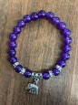 Stone Bracelet 8mm | Stone Pendants