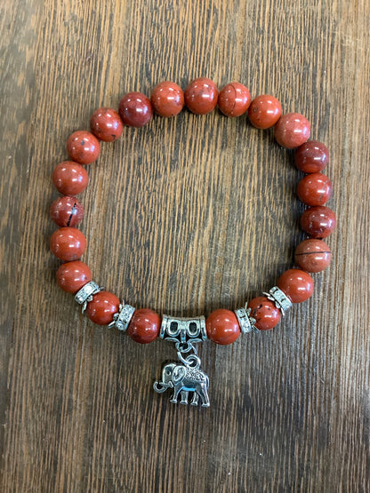 Stone Bracelet 8mm | Stone Pendants