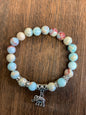 Stone Bracelet 8mm | Stone Pendants