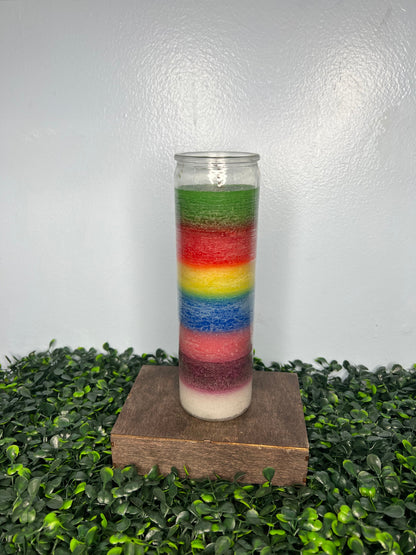 Candles | 7 Day Candles | Plain Multi-Colored 7 Day Candles  [FREE SHIPPING USA]