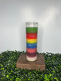 Candles | 7 Day Candles | Plain Multi-Colored 7 Day Candles  [FREE SHIPPING USA]