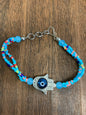 Beaded Bracelet | Multi-Strand Hamsa Charm Bracelet