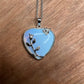 Stone Necklaces | Heart Stone with Rose Necklace