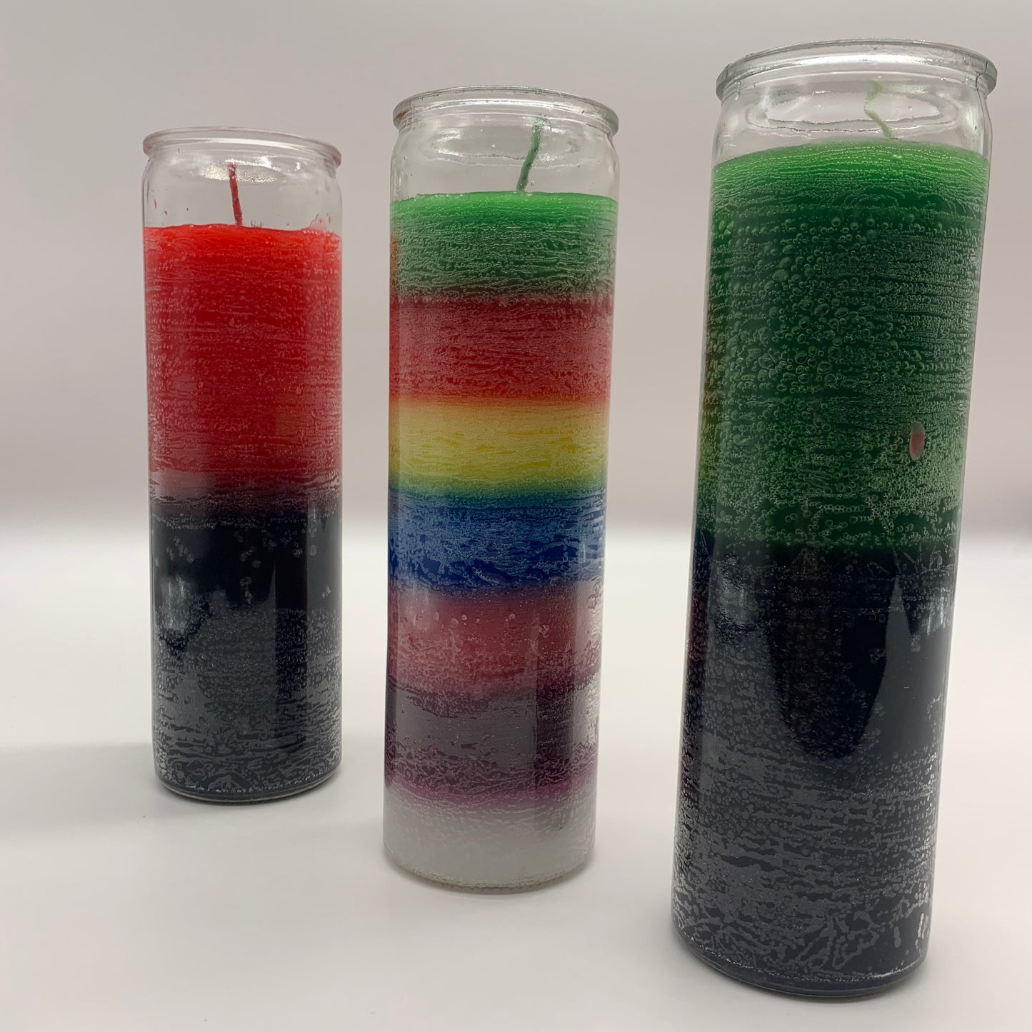 Candles | 7 Day Candles | Plain Multi-Colored 7 Day Candles  [FREE SHIPPING USA]