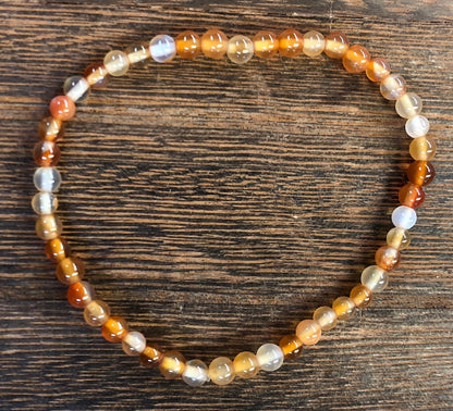 Stone Bracelet 4mm | Stone Stretch Bracelet