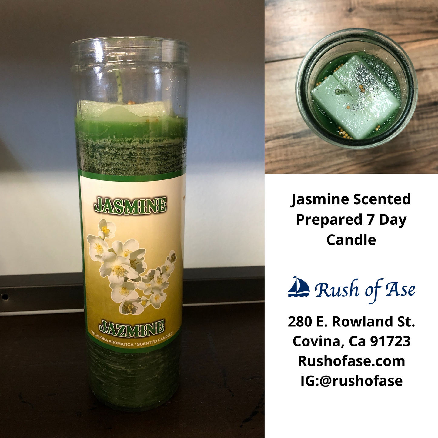 Candles | 7 Day Candles | Prepared 7 Day Candle  [FREE SHIPPING USA]