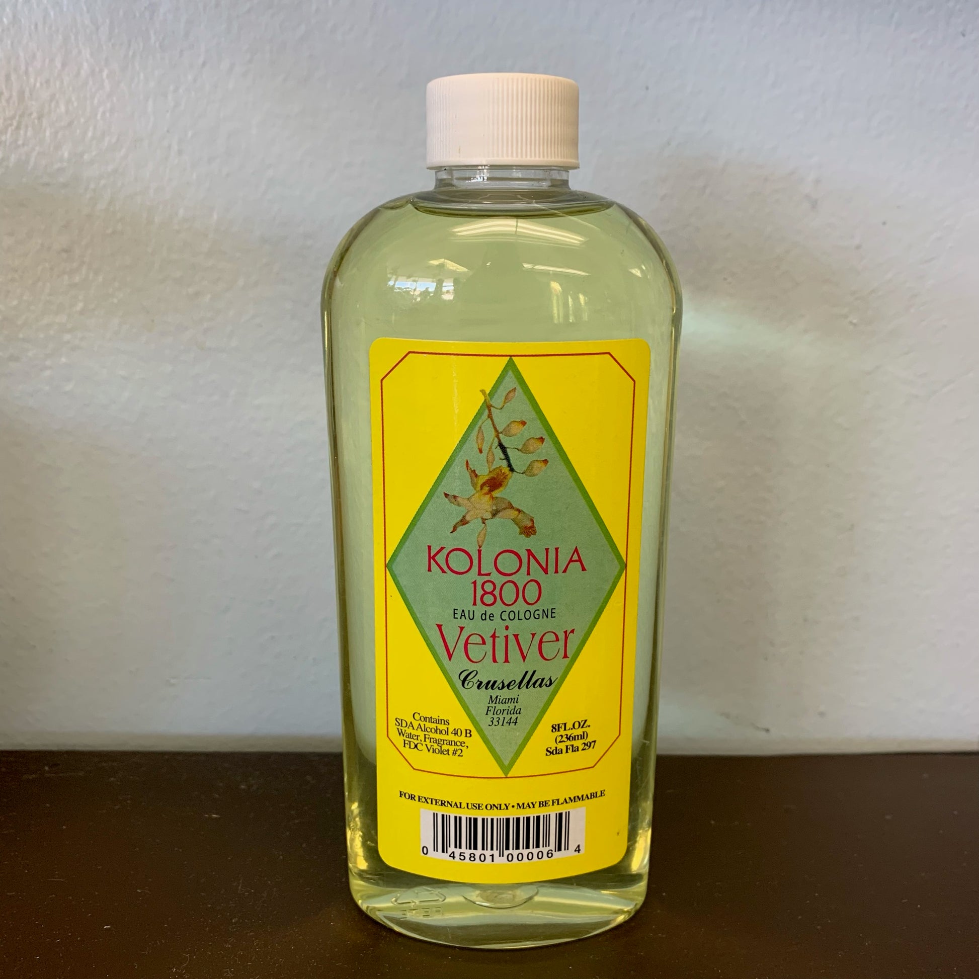 Agua de Florida Colonia Espiritual / Original Florida Water Cologne 7.5 FL  OZ