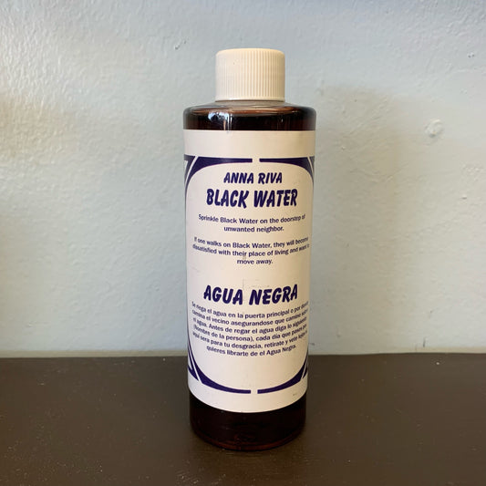 Spiritual Waters & Colognes | Black Water 8 oz - Anna Riva