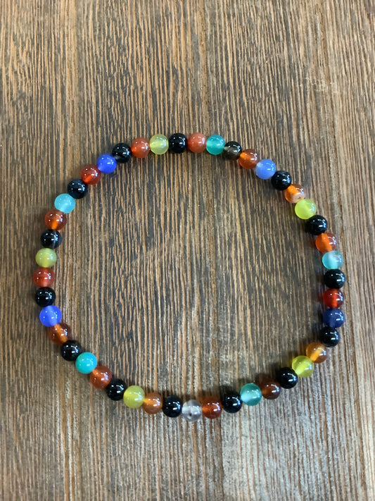 Stone Bracelet 4mm | Stone Stretch Bracelet