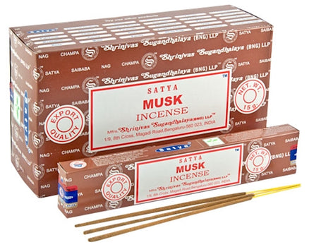 Incense Sticks | Musk Satya Incense Sticks