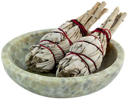 Incense Burner | Natural Soapstone Bowl Burner