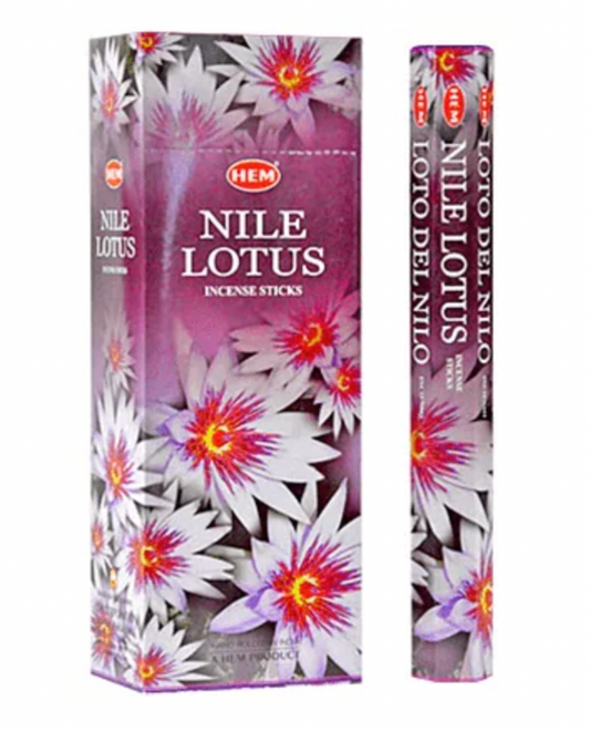 Incense Sticks | Nile Lotus HEM Hexagon Incense Sticks
