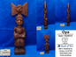 Orisa Statues | Oya Wood Statue - Style 1