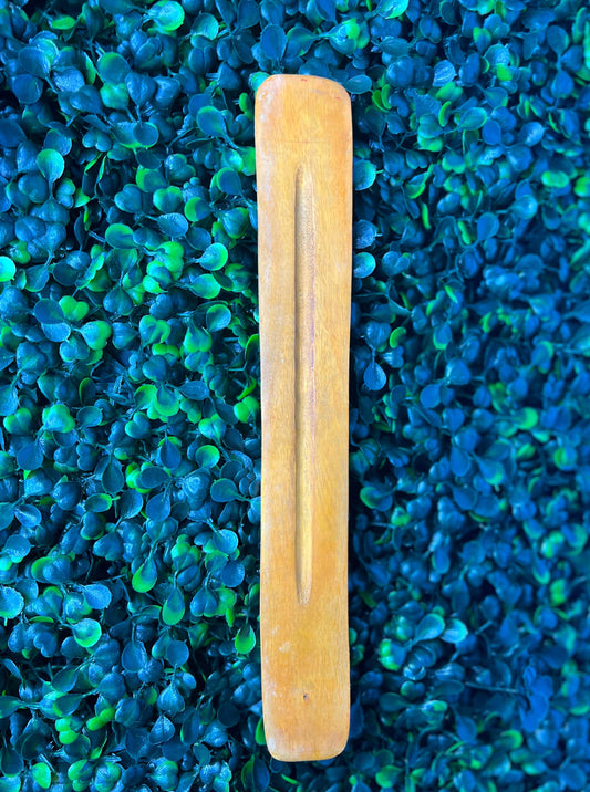 Wooden Incense Stick Boat Burners - 10"
