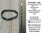 Bracelets | Orisa Bracelets | Ide | Stainless Steel Metal Beaded Bracelets – Green and Brown | Orunmila