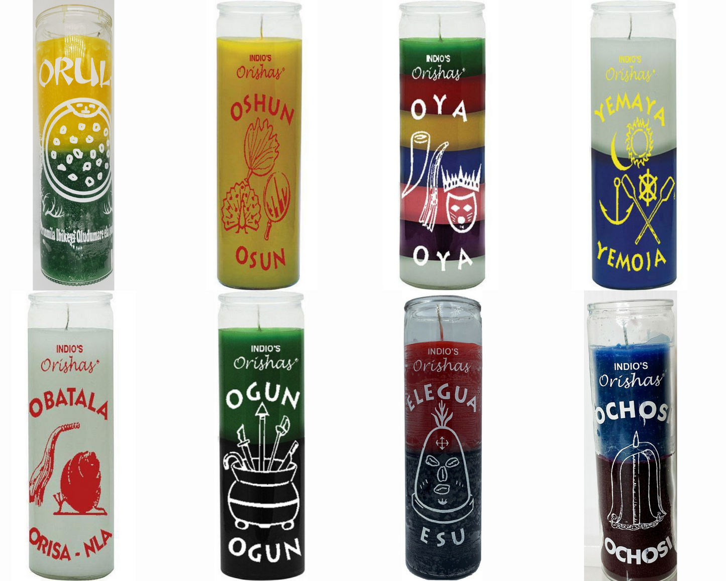 Candles | 7 Day Candles | Orisa 7 Day Candles  [FREE SHIPPING USA]