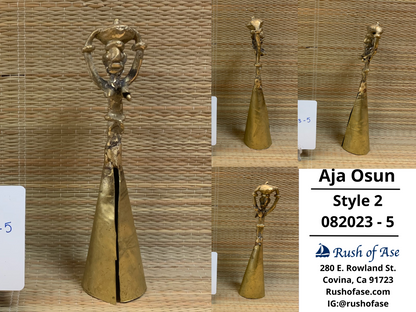 Bells | Brass Bells | Osun Brass Bell | Aja Osun [FREE SHIPPING USA]