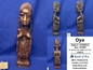 Orisa Statues | Oya Wood Statue - Style 2