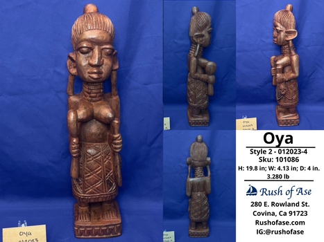 Orisa Statues | Oya Statue - Style 2