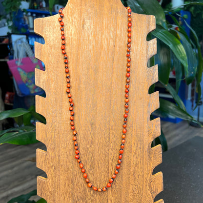 Necklaces | Eleke | Orisa Necklace - Single Strand Beaded Necklace - 4mm | Wholesale
