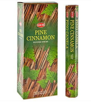 Incense Sticks | Pine Cinnamon HEM Hexagon Incense Sticks