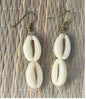 Earrings |  Plastic Cowry Earrings