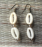 Earrings |  Plastic Cowry Earrings