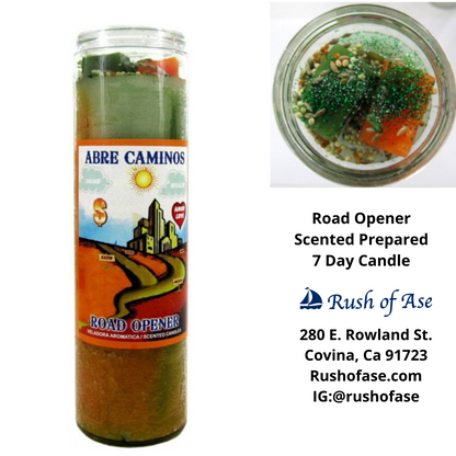 Candles | 7 Day Candles | Prepared 7 Day Candle  [FREE SHIPPING USA]
