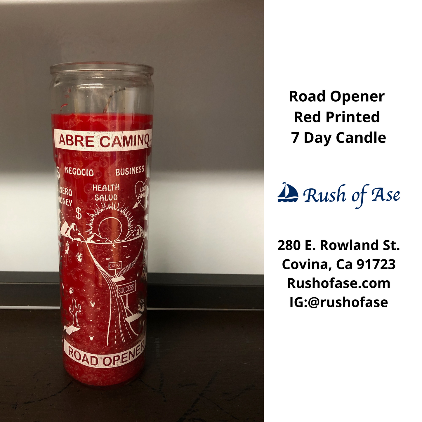 Candles | 7 Day Candles | Printed 7 Day Candle  [FREE SHIPPING USA]