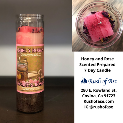 Candles | 7 Day Candles | Prepared 7 Day Candle  [FREE SHIPPING USA]