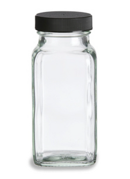 Glass Spice Jar 6 oz