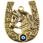 Evil Eye Horse Shoe