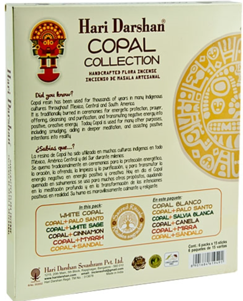 Incense Sticks |  Copal Gift Set - 6 pack