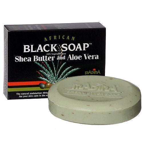 Soaps | Bar Soaps | Shea Butter and Aloe Vera Black Soap