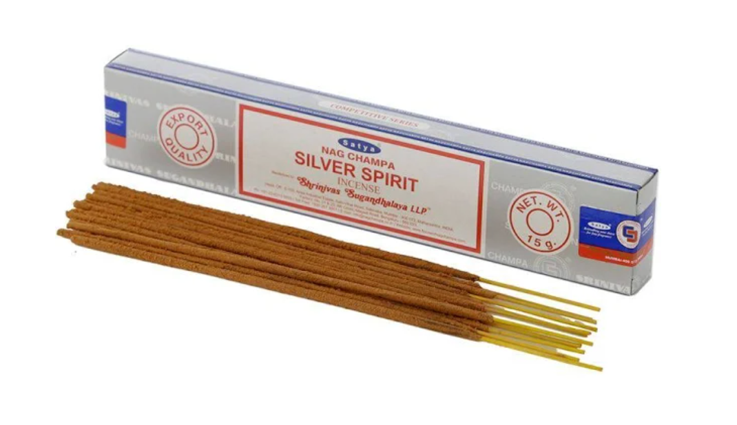 Satya Silver Spirit Incense 15 Grams Satya Silver Spirit Incense 15 Grams