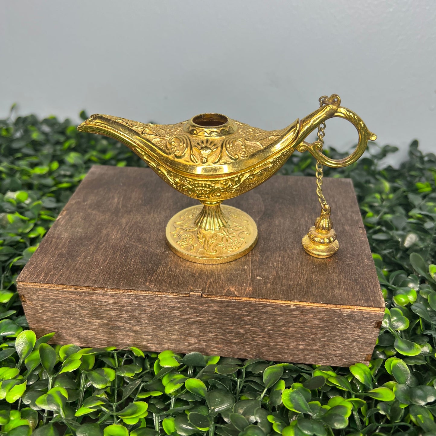 Genie Lamp Cloisonne Trinket Box