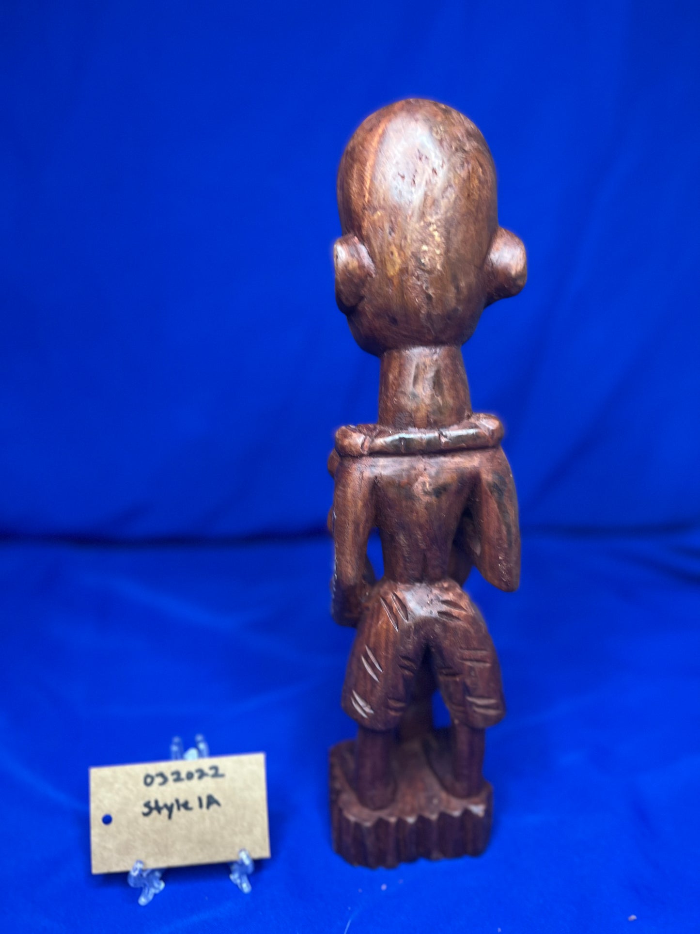 Orisa Statues | Esu Onikondo & Esu Onífèrè Wood Brown Statues