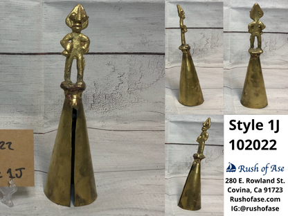 Bells | Brass Bells | Osun Brass Bell | Aja Osun [FREE SHIPPING USA]