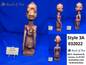 Orisa Statues | Esu Onikondo & Esu Onífèrè Wood Brown Statues