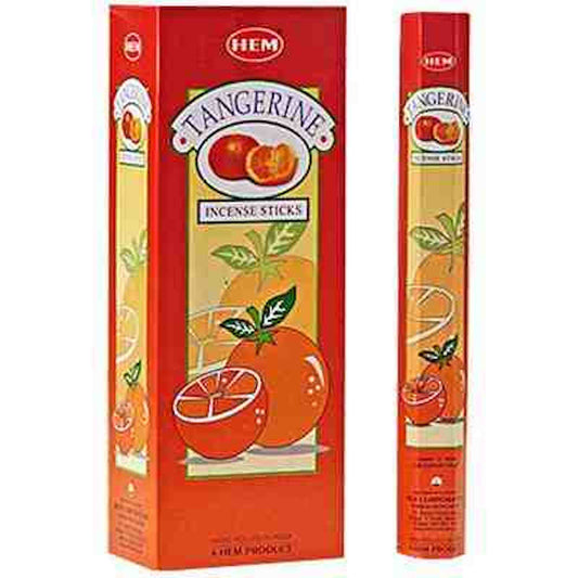 Incense Sticks | Tangerine HEM Hexagon Incense Sticks