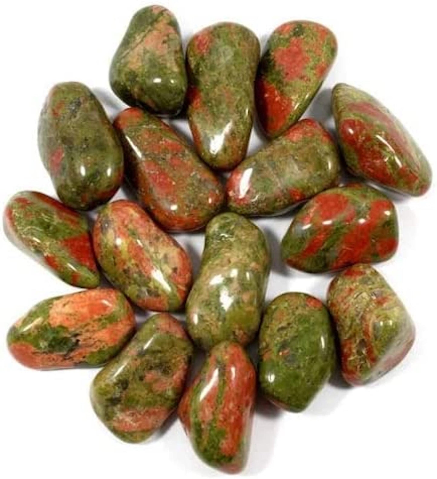 Stones | Jasper | Unakite | Polished Stones