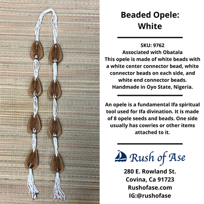 Opele Ifa | Beaded Opele | Brass Opele [FREE SHIPPING USA]