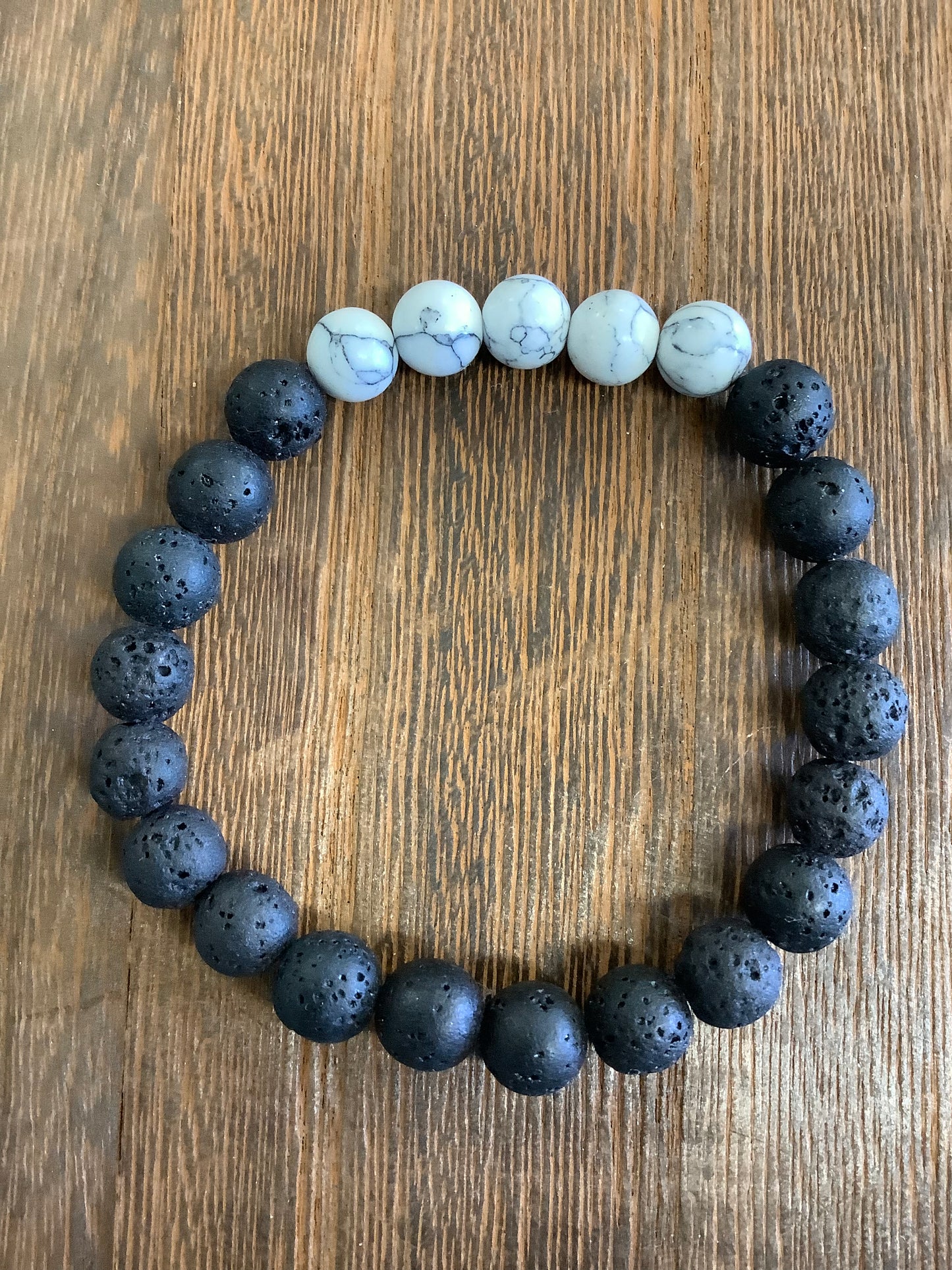 Stone Bracelet 8mm | Stretch Stone Bracelet